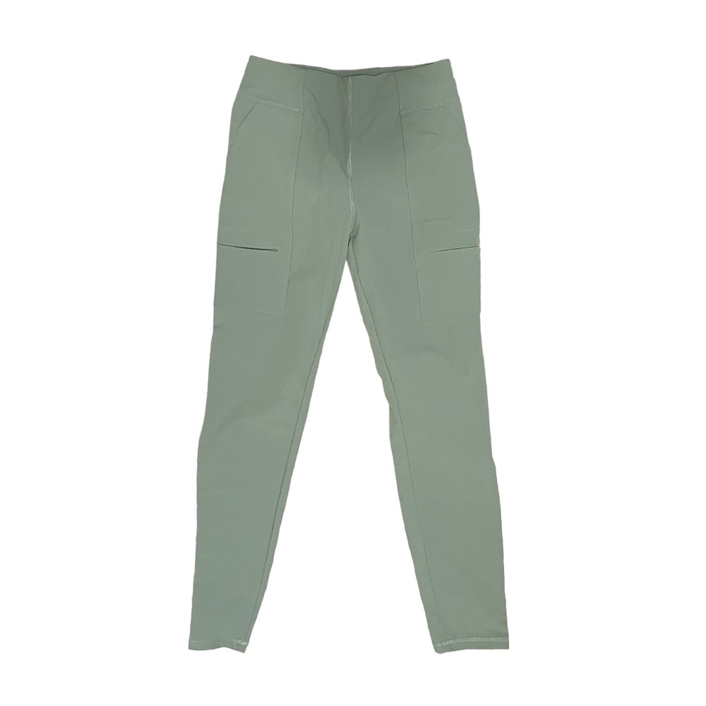 Fabletics Hybrid Cargo Pants Leggings Jade Green‎